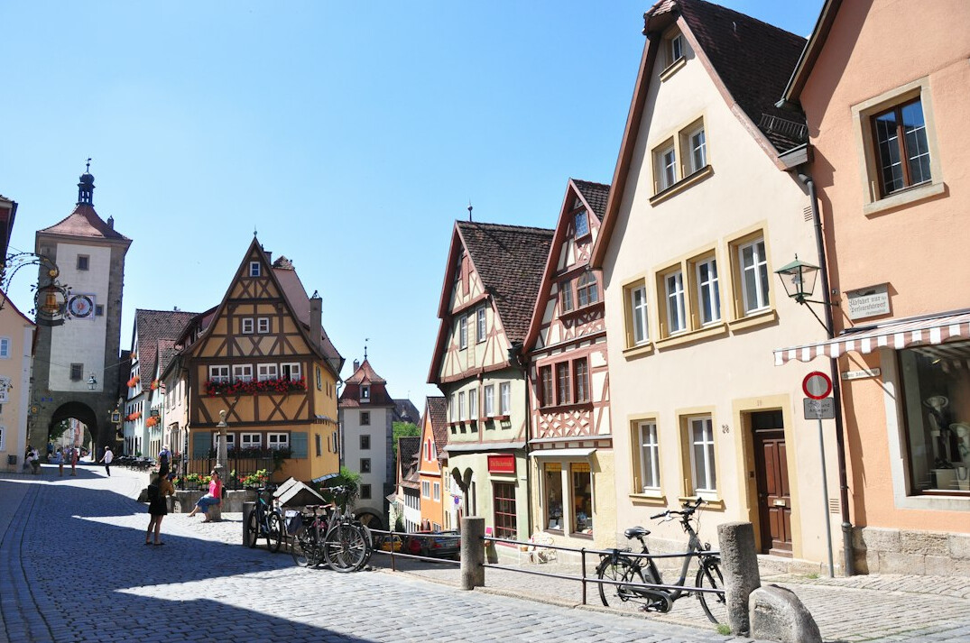 medieval town rothenburg