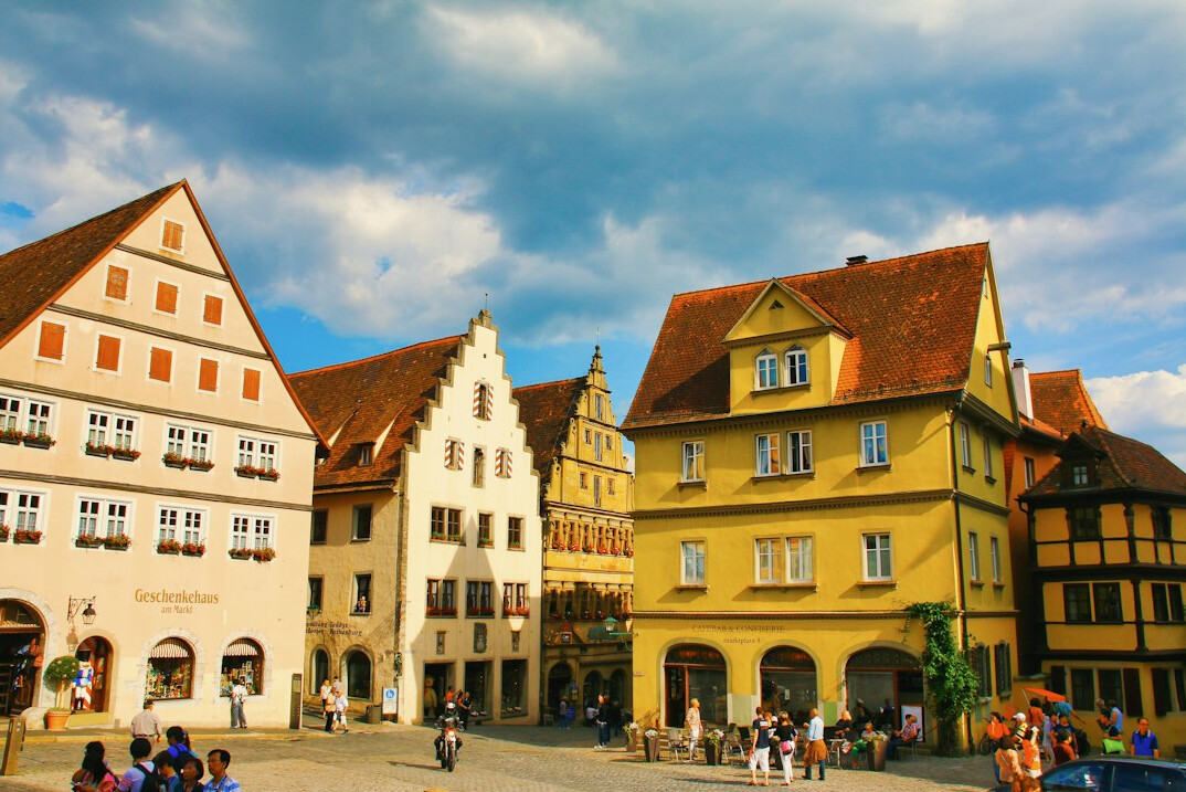 german medieval market square