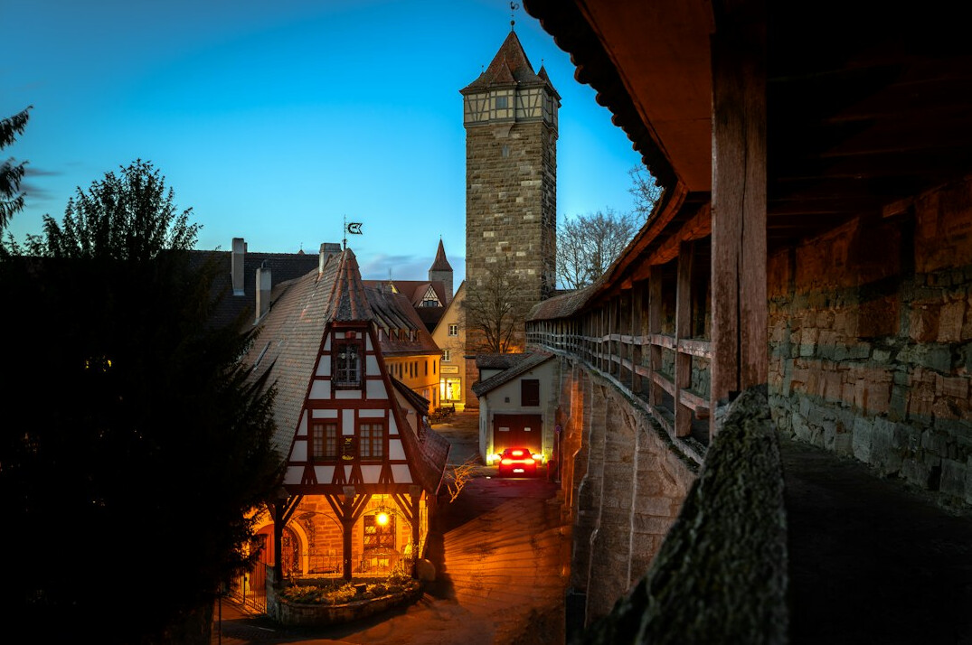 medieval town rothenburg