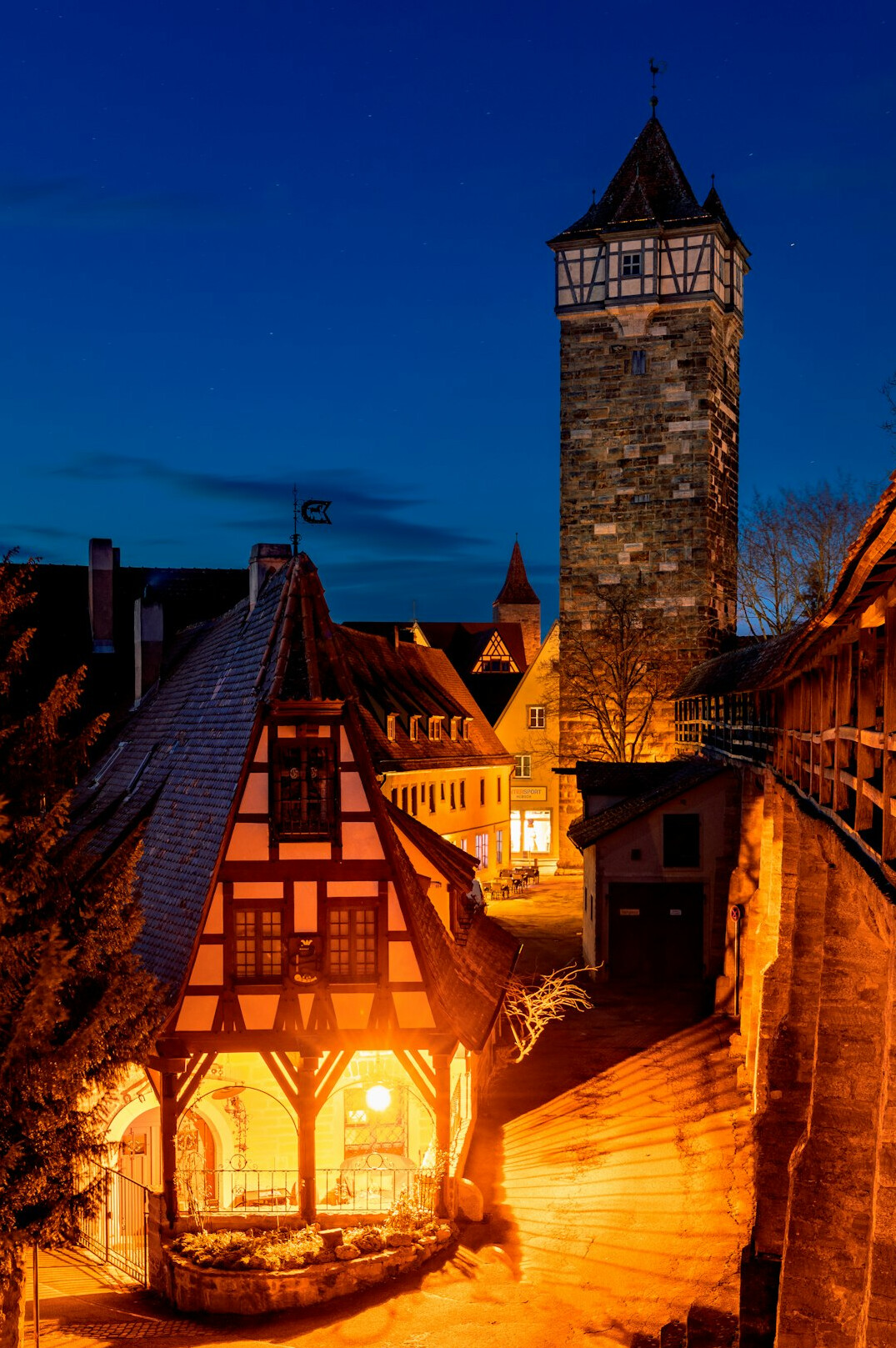 rothenburg night lanterns